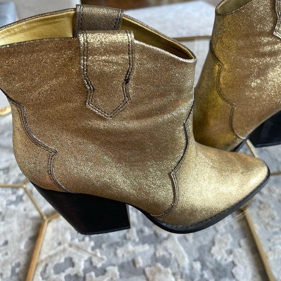 Chinese Laundry Gold Boots - Picture 2 of 6